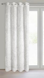 Zasłona gotowa na przelotkach MARGARET 140x250 Eurofirany kremowy