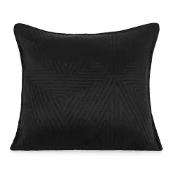 Poszewka dekoracyjna TRIO 45x45 pikowana czarna