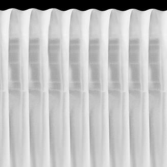 Firana gotowa na taśmie LUISA 400x160 Eurofirany biały
