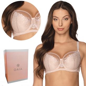 Biustonosz GAIA Semi-Soft Maya 1193 półusztywniany różowy