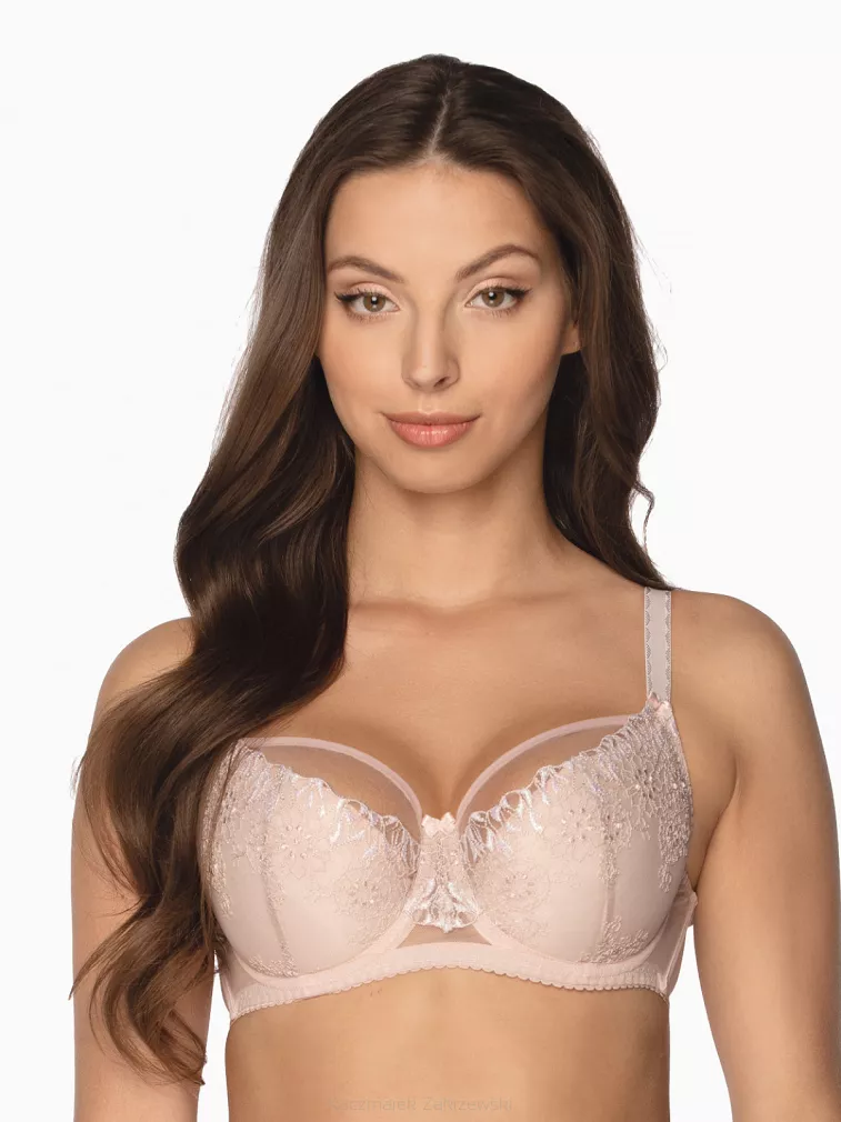 Biustonosz GAIA Semi-Soft Maya 1193 półusztywniany różowy