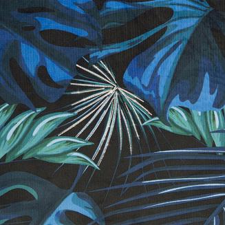 Zasłona gotowa na przelotkach LAZUR 140x250 Eurofirany niebieski