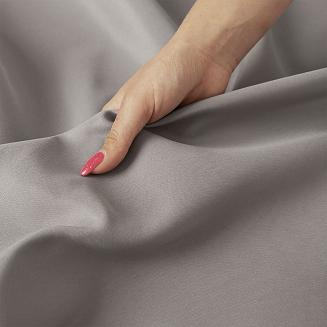 Zasłona gotowa na taśmie GARDENIA 140x250 wodoodporna ogrodowa szarobeżowa