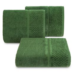 Ręcznik bawełniany IBIZA 50x90 Eurofirany butelkowy zielony