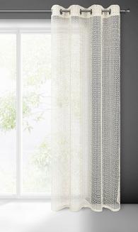 Zasłona gotowa na przelotkach LARA 140x250 Eurofirany naturalny