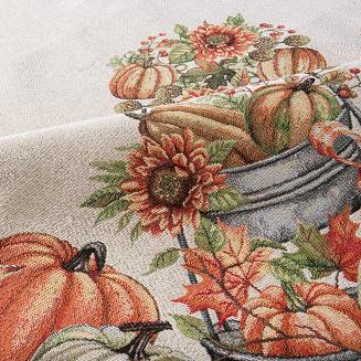 Obrus dekoracyjny 100x100 Eurofirany naturalny