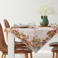 Obrus dekoracyjny 100x100 Eurofirany naturalny