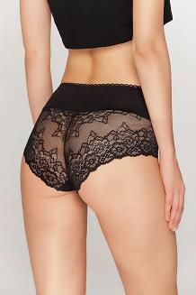 Figi damskie z koronką Babell kod 157 czarne