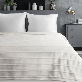 Koc narzuta NINA 150x200 Eurofirany biały