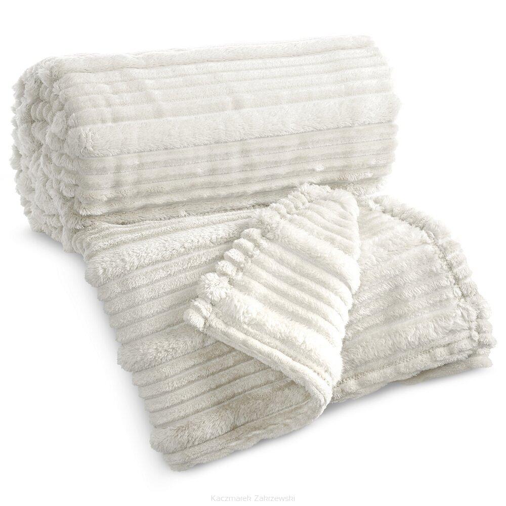 Koc narzuta NINA 150x200 Eurofirany biały