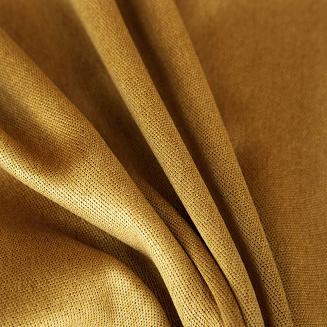 Zasłona gotowa na przelotkach CARLO 140x250 Eurofirany miodowy