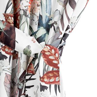 Zasłona gotowa na taśmie GARDEN 155x200 Eurofirany biały