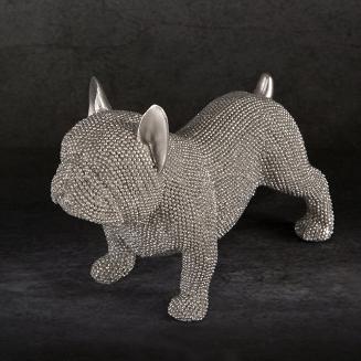 Figurka dekoracyjna ELDO Eurofirany srebrny