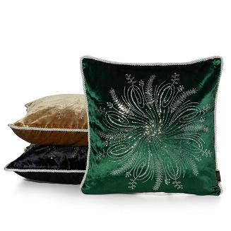 Poszewka dekoracyjna ROYAL 45x45 Eurofirany beżowy