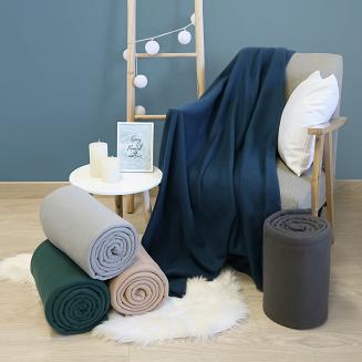 Koc narzuta polarowa LUKKA 200x220 Darymex popiel