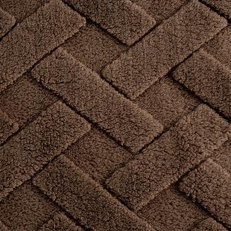 Koc narzuta CARO 150x200 Design91 ciemnobrązowy