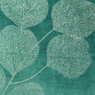 Koc narzuta GINKO2 150x200 Eurofirany turkusowy