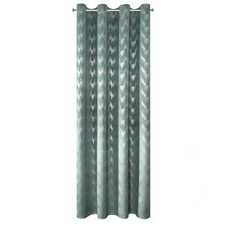 Zasłona gotowa na przelotkach BIANKA 140x250 Eurofirany morski