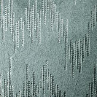 Zasłona gotowa na przelotkach BIANKA 140x250 Eurofirany morski