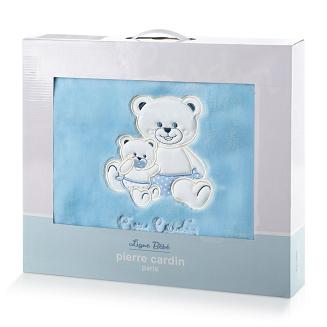 Koc Pierre Cardin BABY3 80x110 Pierre Cardin Eurofirany niebieski