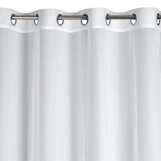 Firana gotowa na przelotkach DALIA 140x250 Eurofirany biały