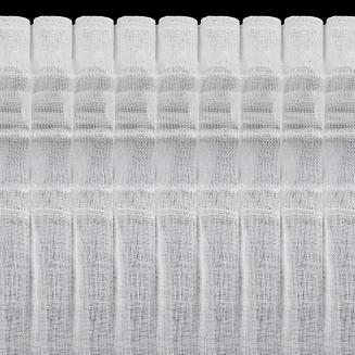 Firana gotowa na taśmie ARTEMIDA 400x250 Eurofirany biały