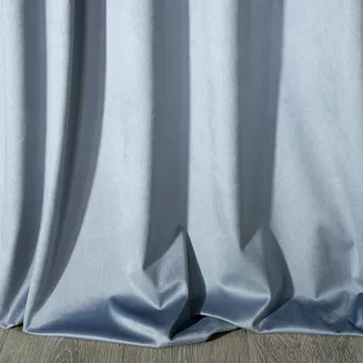 Zasłona gotowa na przelotkach MELANIA 140x250 Eurofirany morska