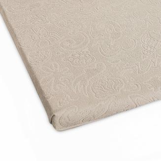 Prześcieradło frotte bez gumki Tulipan 175x220 ZWOLTEX sepia GRUBE