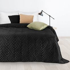 Narzuta dekoracyjna LUIZ 220x240 czarny