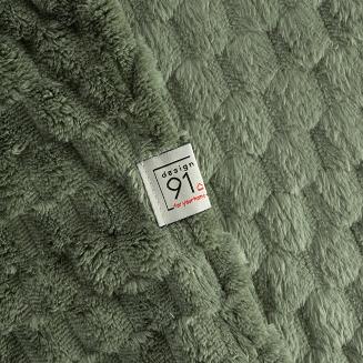 Koc narzuta CINDY6 200x220 Design91 oliwkowy