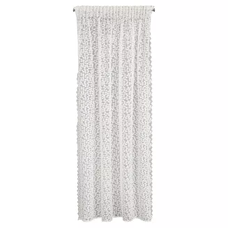 Firana gotowa na taśmie DAISY 140x270 Eurofirany biały
