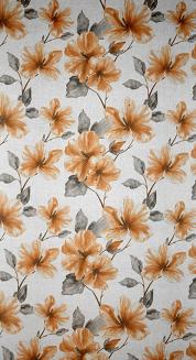 Firana gotowa na przelotkach SOFIA 140x250 Eurofirany biały/rudy