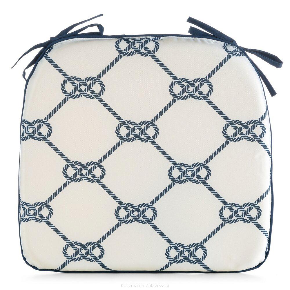 Poduszka na krzesło GARDEN 38x40x4 Eurofirany biały