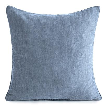 Poszewka dekoracyjna NILO 45x45 Eurofirany ciemnoniebieska przytulna szenila