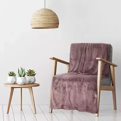 Koc narzuta CINDY5 70x160 Design91 wrzosowy