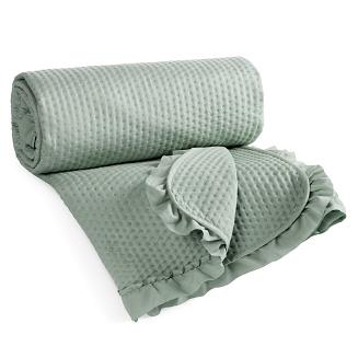 Narzuta dekoracyjna FALBANKA 240x220 szałwiowy