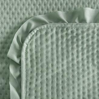 Narzuta dekoracyjna FALBANKA 240x220 szałwiowy