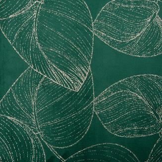 Obrus dekoracyjny BLINK 35x180 Eurofirany ciemnozielony