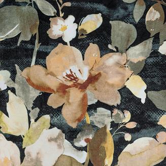 Zasłona gotowa na przelotkach BETTY 140x250 Eurofirany czarny