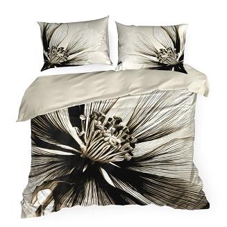 Pościel satynowa SPRING 220x200 Eurofirany jasnobeżowy