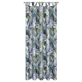 Zasłona gotowa na szelkach GARDEN 155x220 Eurofirany zielony