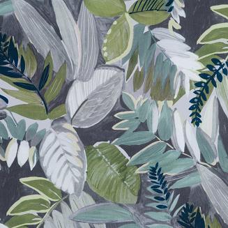 Zasłona gotowa na szelkach GARDEN 155x220 Eurofirany zielony