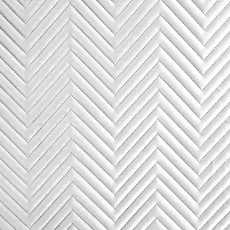 Narzuta welurowa SOFIA 200x220 Eurofirany biała