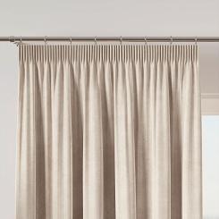 Zasłona gotowa na taśmie VELVI 140x260 kremowa
