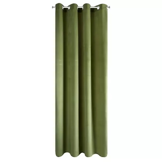 Zasłona gotowa na przelotkach PIERRE 140x250 Pierre Cardin Eurofirany oliwkowy