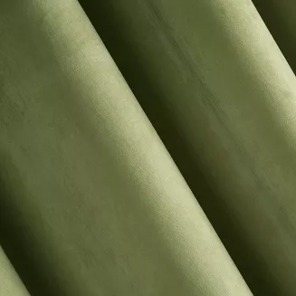 Zasłona gotowa na przelotkach PIERRE 140x250 Pierre Cardin Eurofirany oliwkowy