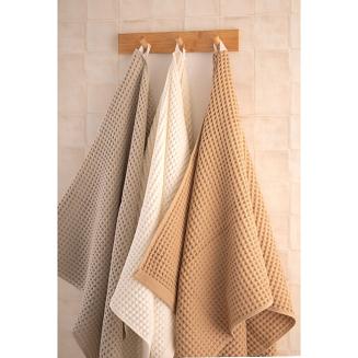 Ręcznik gofrowany Natural 50x90 Zwoltex ecru