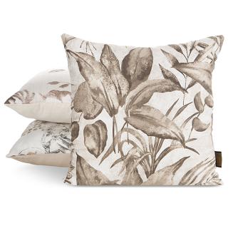 Poszewka dekoracyjna SPRING Eurofirany ciemnobeżowy