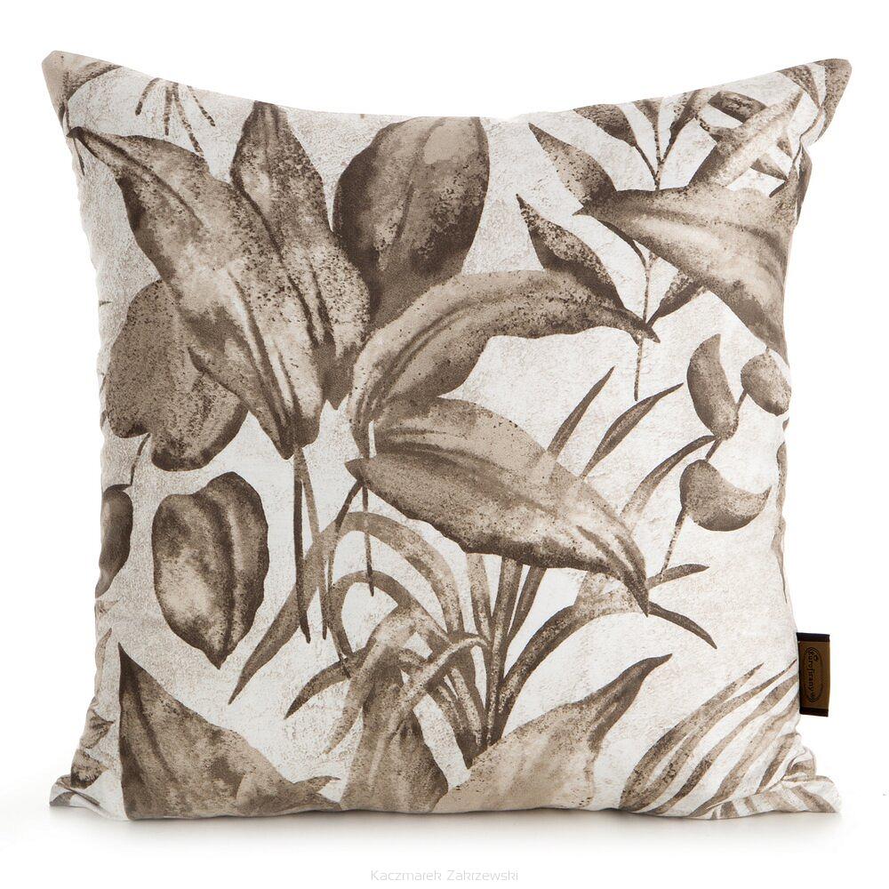 Poszewka dekoracyjna SPRING Eurofirany ciemnobeżowy