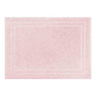 Dywanik łazienkowy Mondo 50x70 stópki pudrowy róż